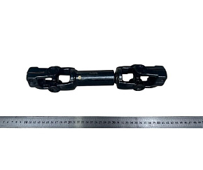 Вал нижний рулевой колонки автобусы МАЗ (L=320 mm) (шлиц-шлиц) (MR)