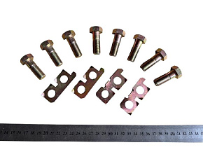 Р/к крепления маховика (пластины+болты) (MR)