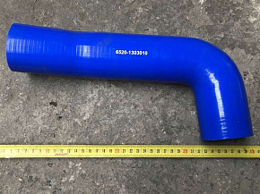 Патрубок радиатора верхний КАМАЗ (L-104/265 mm D-58 mm) СИЛИКОН