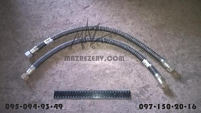 Шланг тормозной МАЗ L=700 mm (Г-Г) М27 в оплётке (БААЗ)