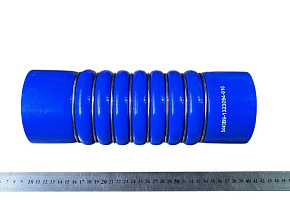 Патрубок интеркуллера (гофра) ЯМЗ-536.650,651 (90х281 mm d=90 mm) 4-х слойный (СИЛИКОН)