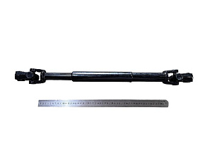 Вал нижний рулевой колонки (карданчик) нового образца МАЗ-5440,6430 (L=730мм) (Шпонка-Шпонка) (MR)