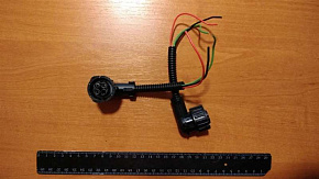 Разъем байонетный (байонет) 3-х контактный (Беларусь)